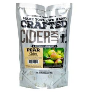 From the juiciest pears comes the best pear cider. This Crafted Series Pear Cider Kit has a pleasing sweet mellow pear flavor.