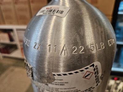 CO2 Tank Certification Stamp