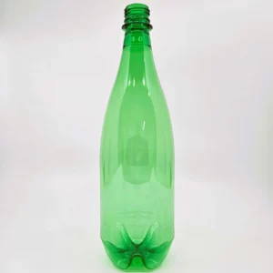 Beer Bottle - PET - 1L - Green - Tapered