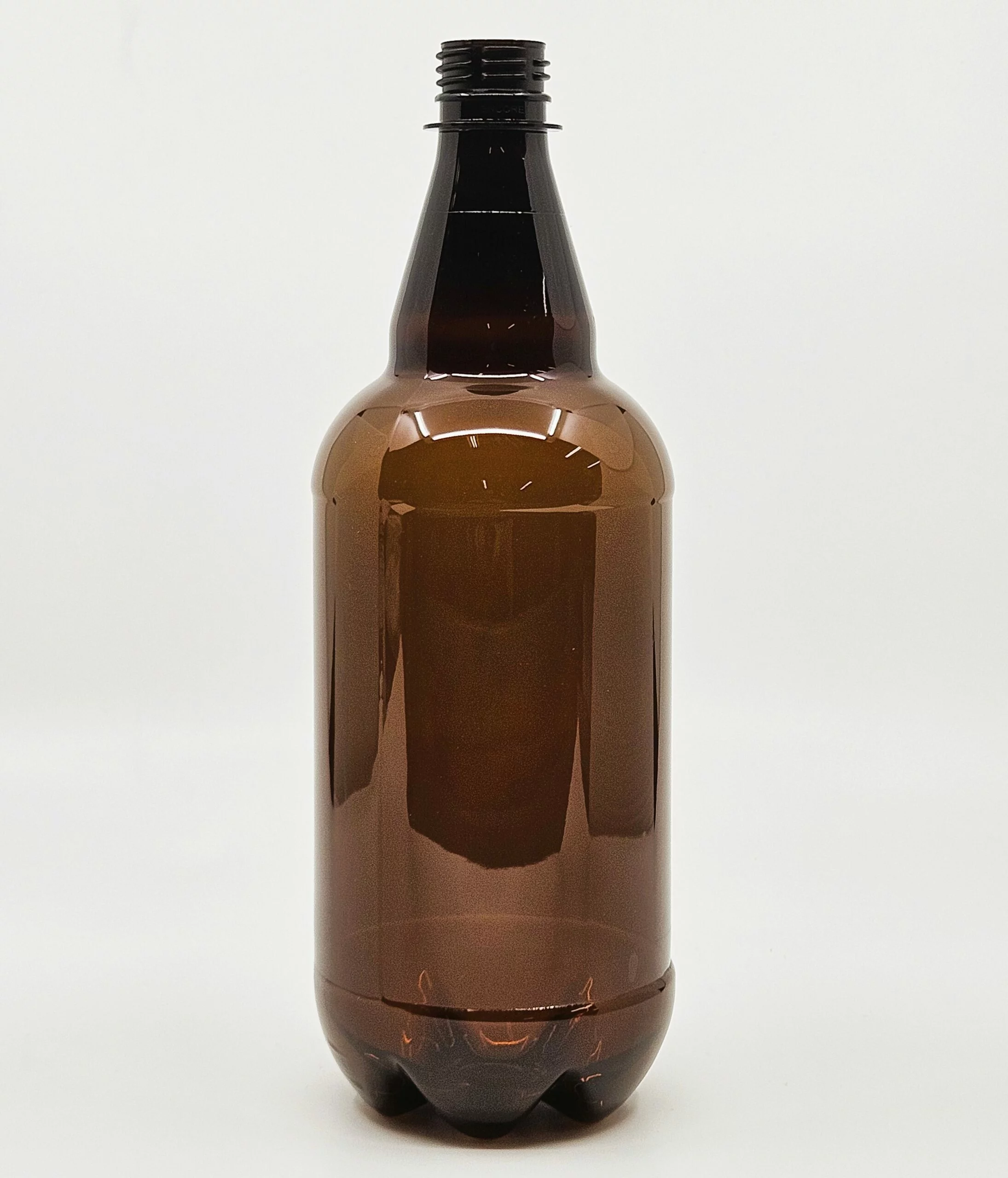 Beer Bottle - PET - Amber - 1L