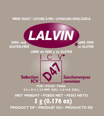 Yeast - Lalvin Champagne ICV D47