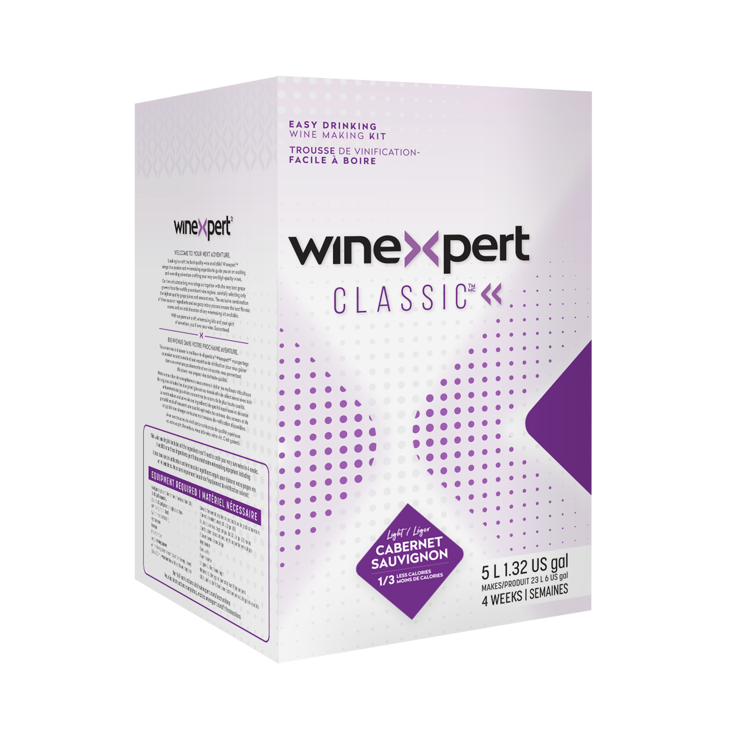 WineXpert Classic Light Cabernet Sauvignon - Take Home Kit